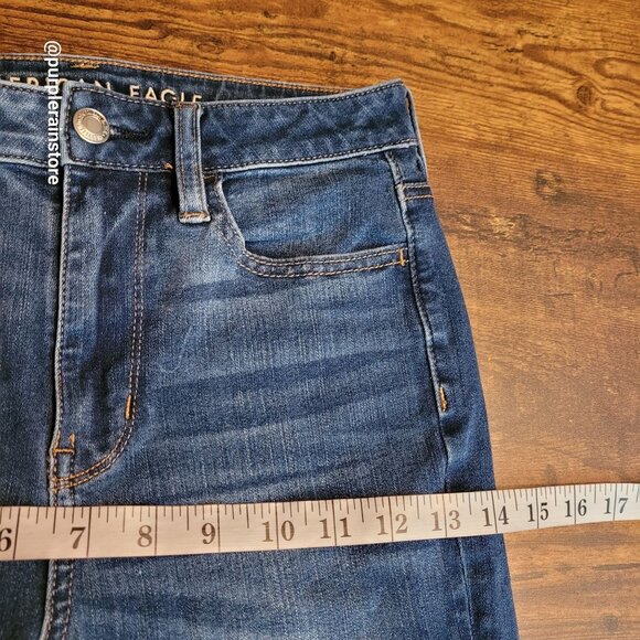 American Eagle Jeans 2 S Jegging 360 Next Level Stretch Super Hi Rise - Picture 8 of 11